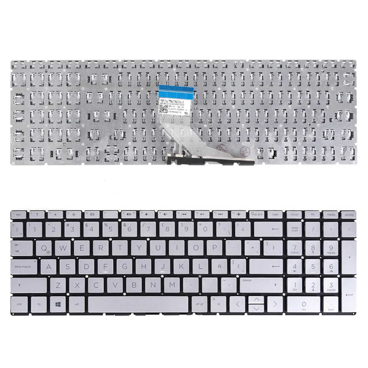 Picture of HP 15-CS 15-CS0025CL 15-CW000 15-CW0027CA 15-CW1063WM SILVER(No Backlit,win8)
